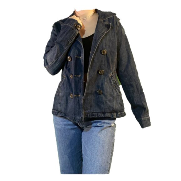 CAbi Dark Denim Jacket - Picture 2 of 5
